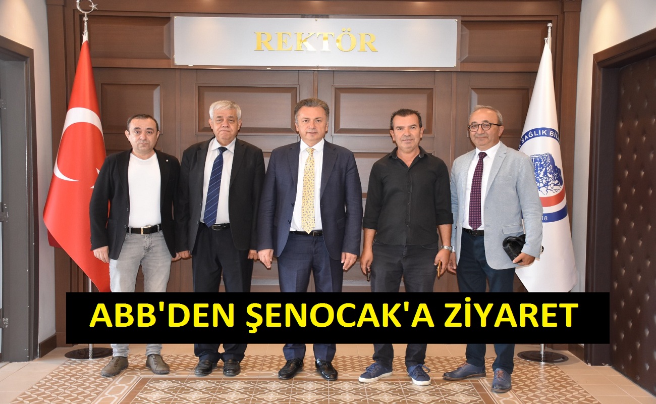 ABB AFSÜ Rektör vekili Şenocak'ı ziyaret etti