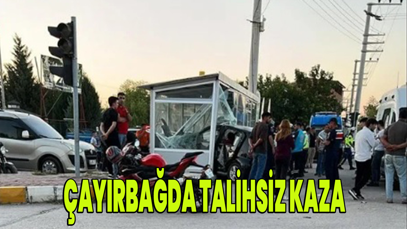 Afyon’da Kaza Sonrası Yol Kapama Gerginliği