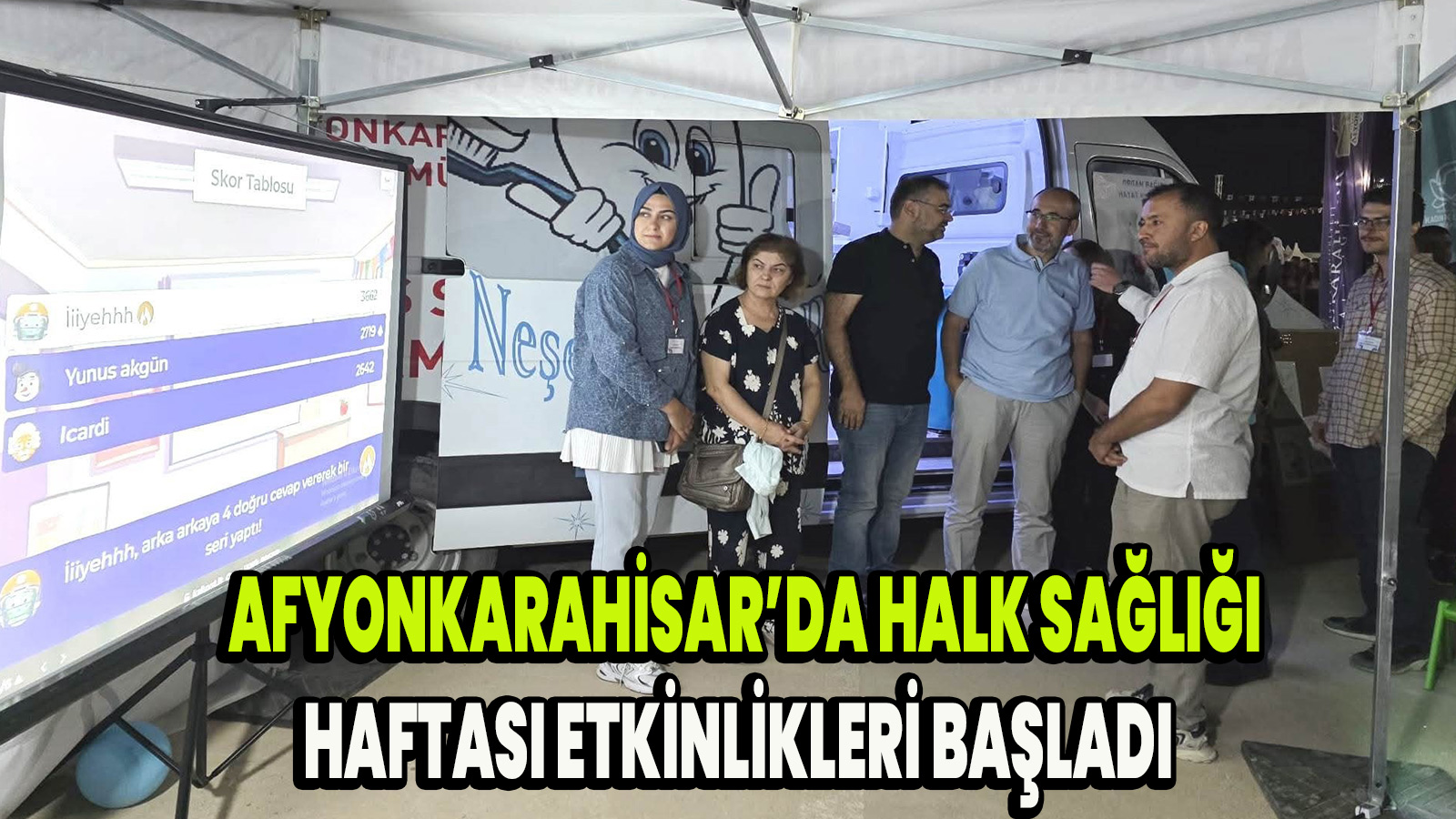 Afyonkarahisar’da Halk Sağlığı Haftası Etkinlikleri Başladı