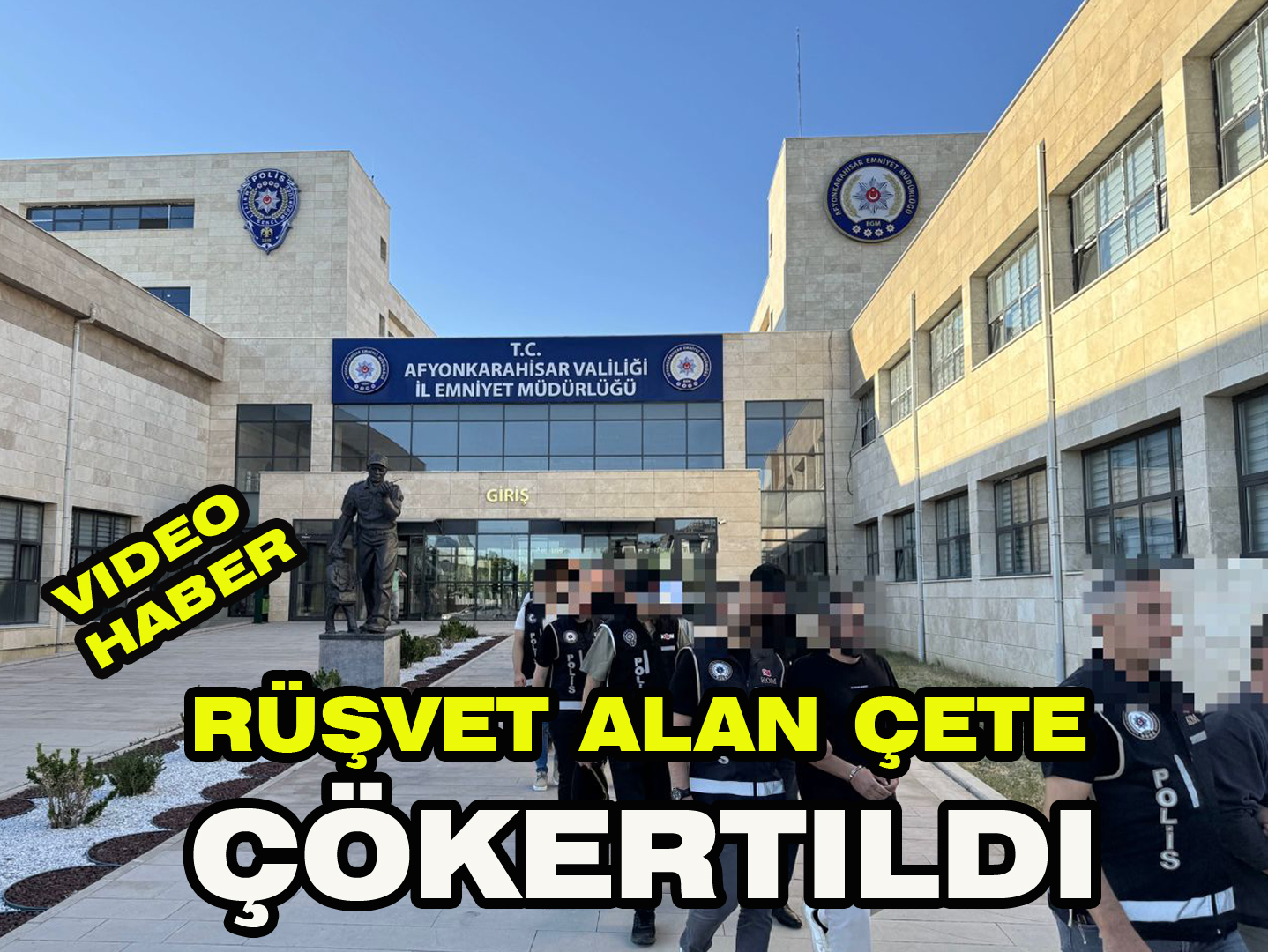 Rüşvet alan çete çökertildi