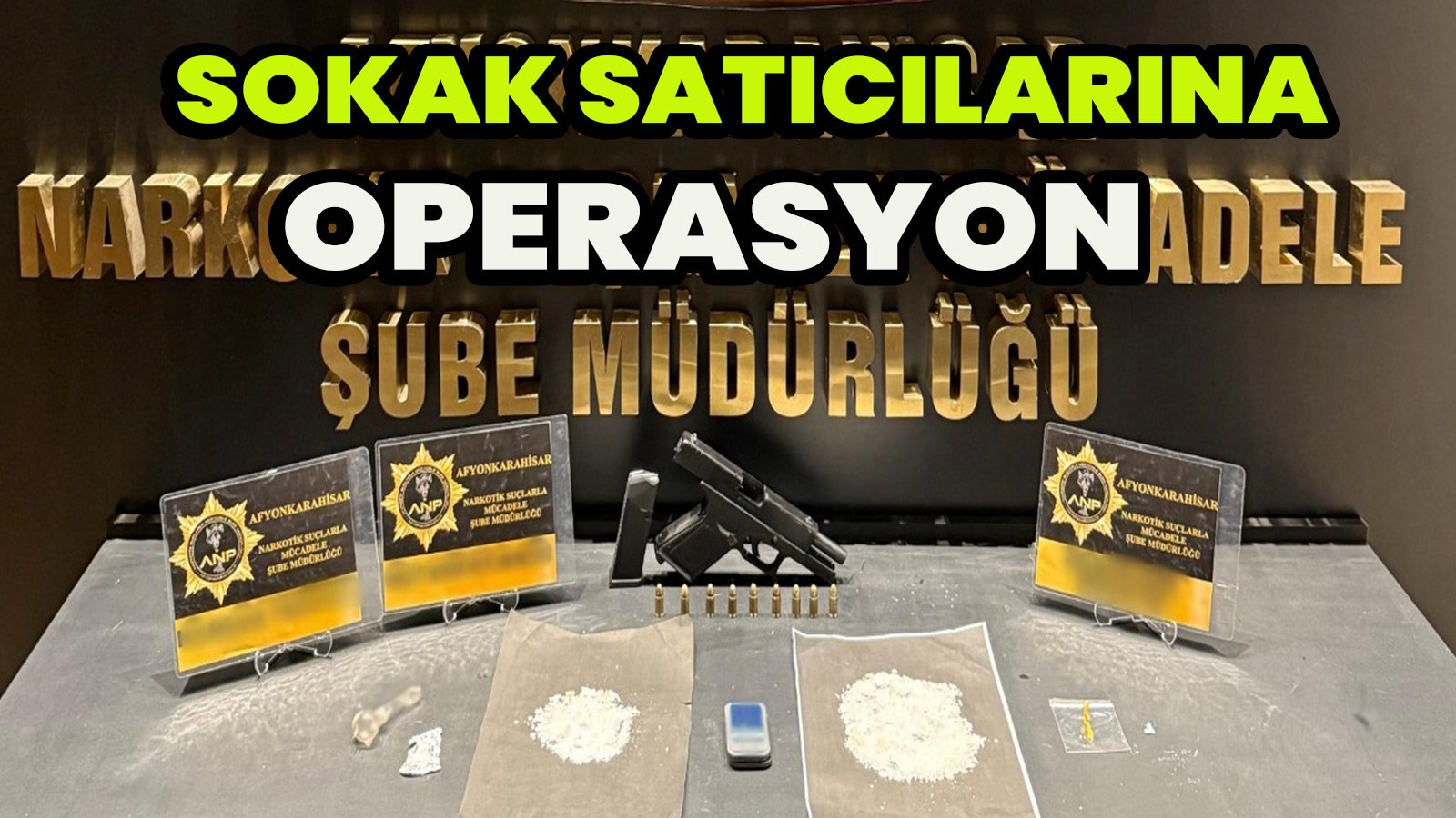 Sokak satıcılarına operasyon