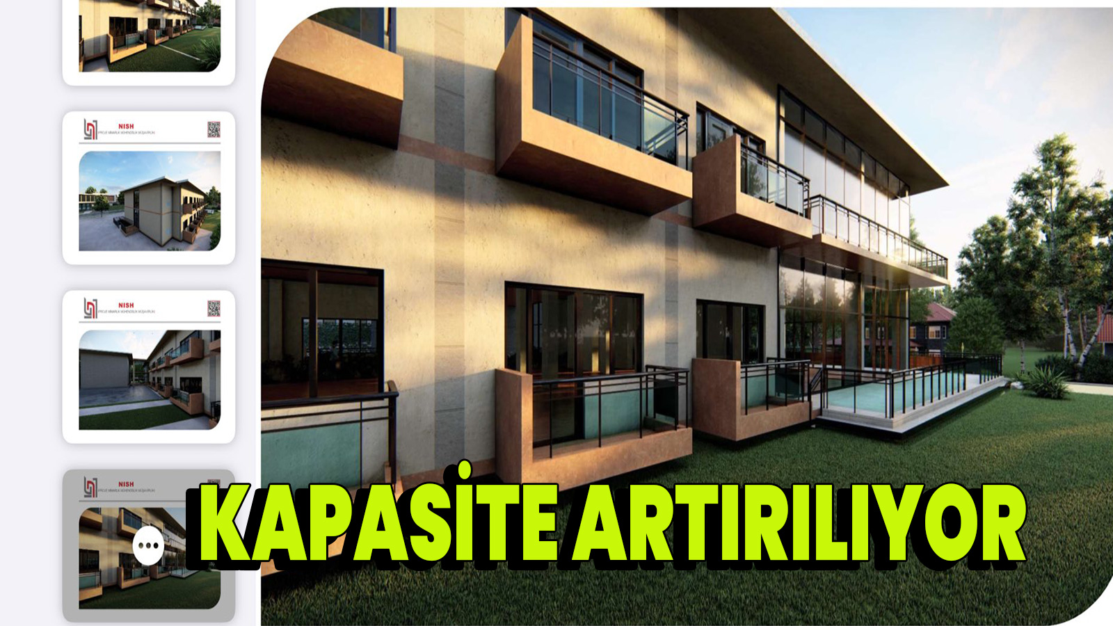 Huzurevi Kapasitesi 132’ye Çıkıyor