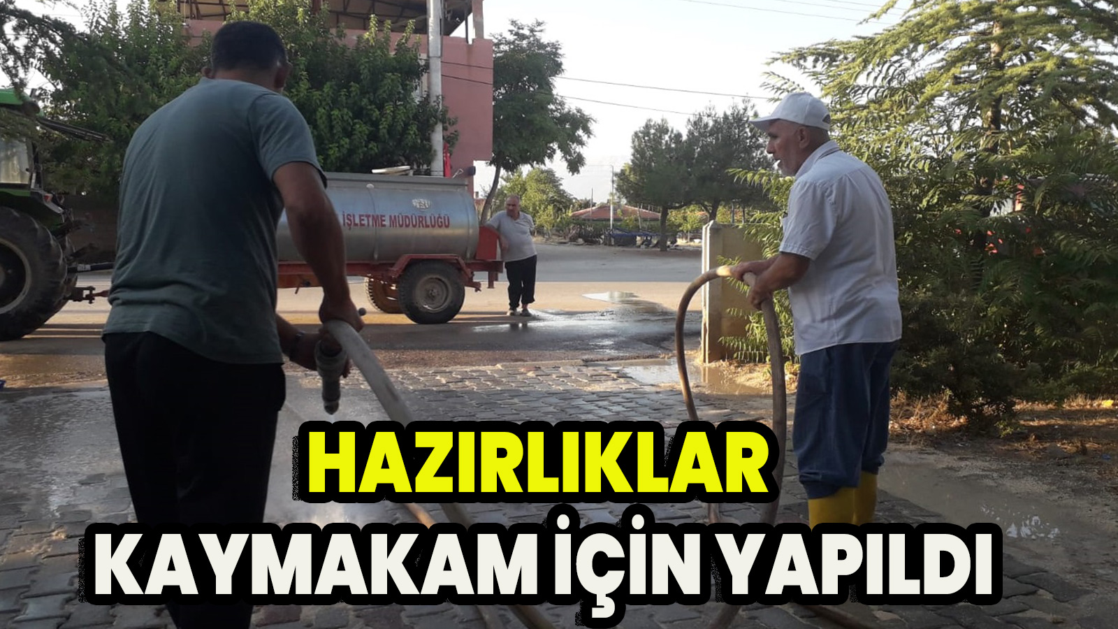 Kaymakam Aykaç Baraklı köyünde vatandaşları dinledi