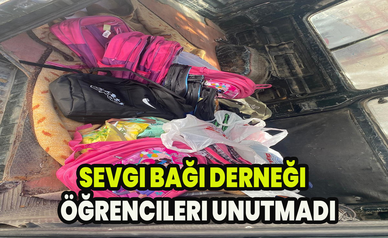 Sevgi bağı Öğrencileri unutmadı