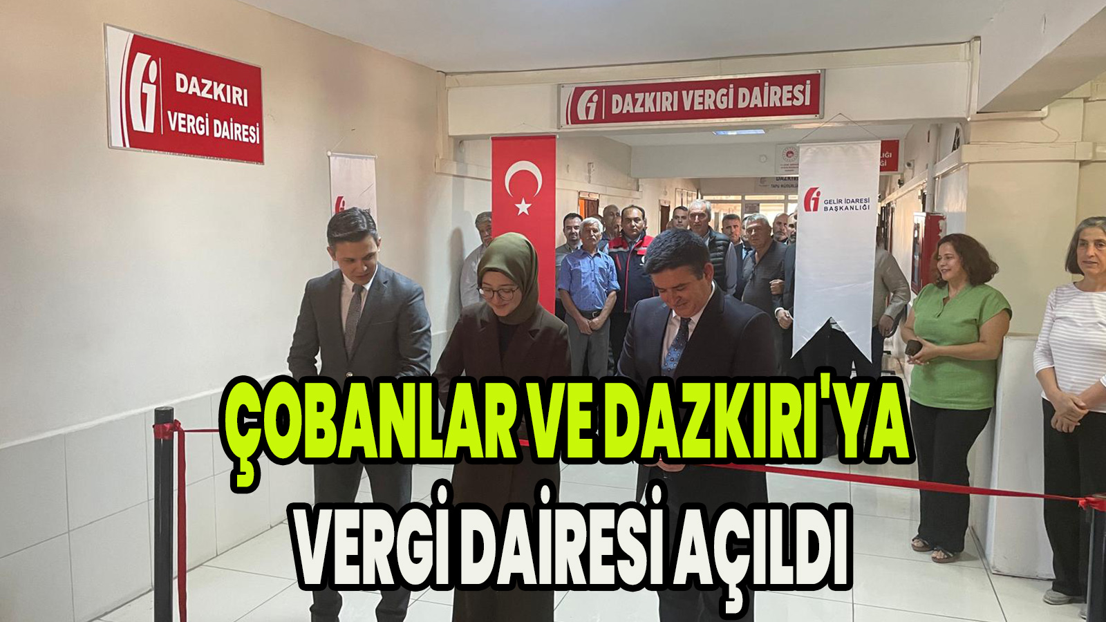Çobanlar ve Dazkırı'ya vergi dairesi açıldı