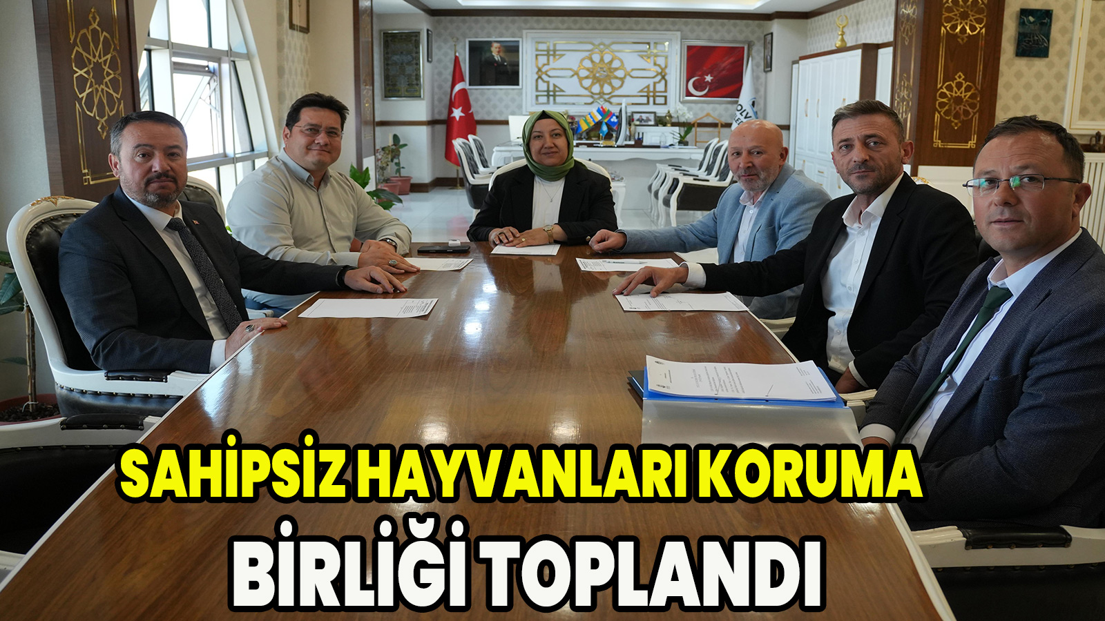 Sahipsiz Hayvanları Koruma Birliği toplandı