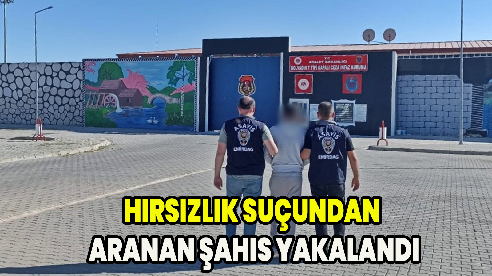 Hırsızlık suçundan aranan şahıs yakalandı