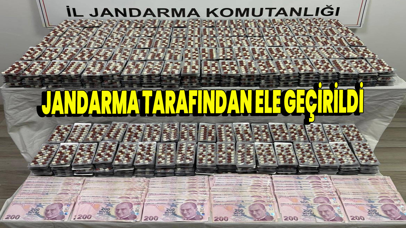 Jandarma tarafından ele geçirildi