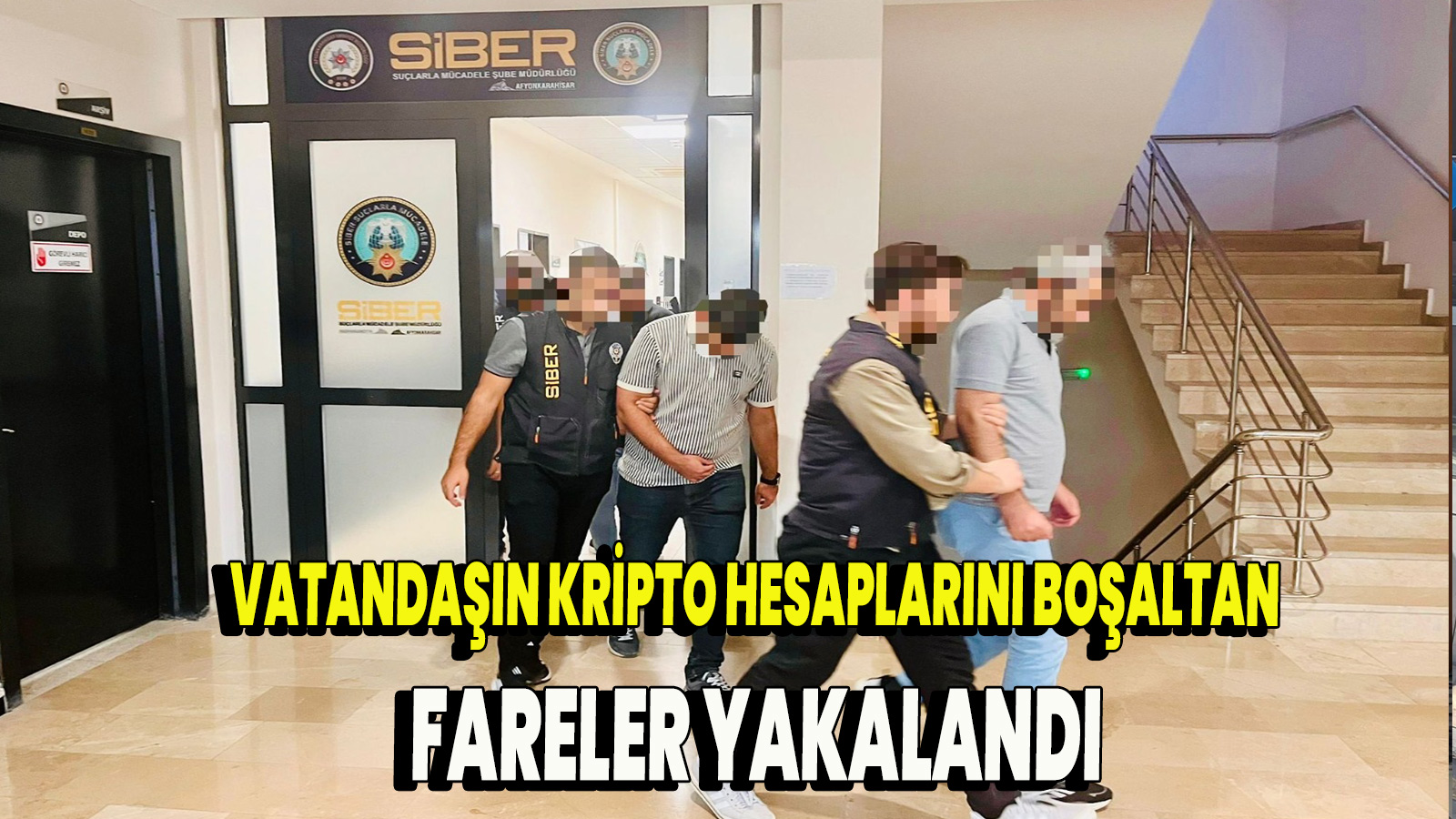 Vatandaşın kripto hesaplarını boşaltan fareler yakalandı