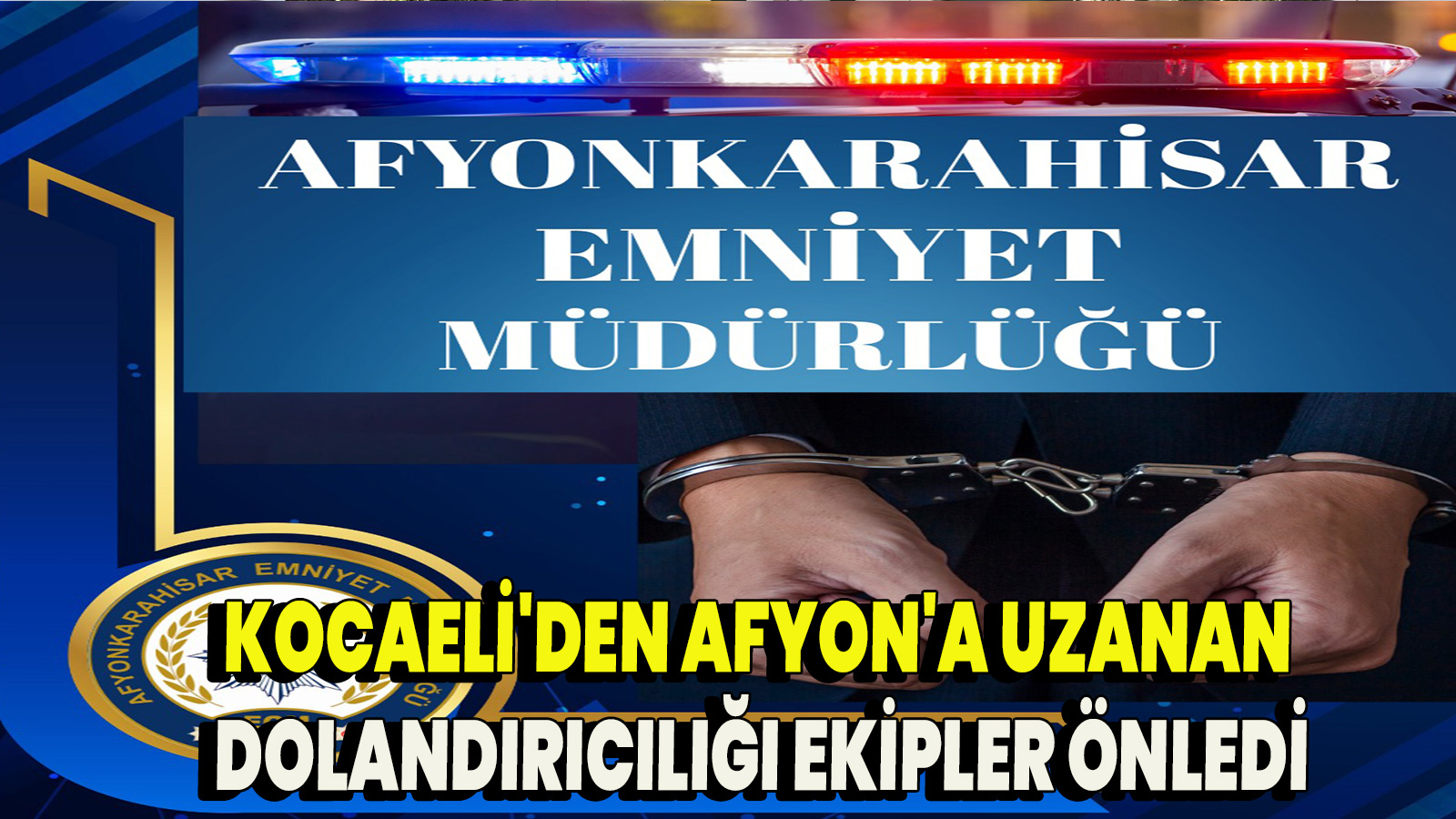 Kocaeli'den Afyon'a uzanan dolandırıcılığı ekipler önledi