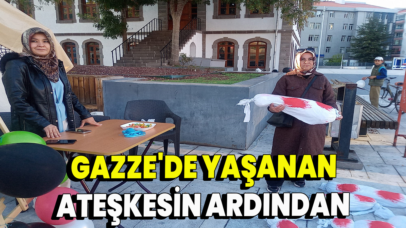 Gazze'de yaşanan ateşkesin ardından 