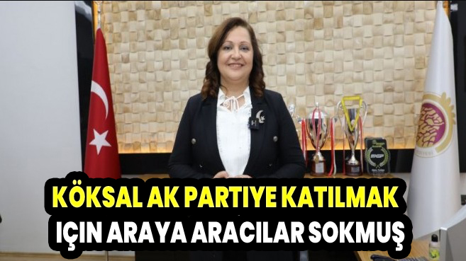 Köksal Ak Partiye katılmak için araya aracılar sokmuş