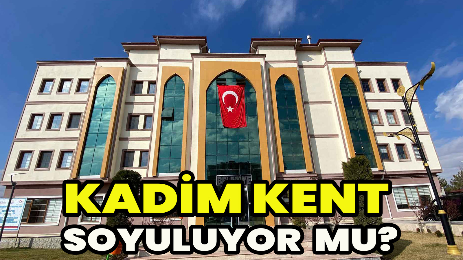 Kadim kent soyuluyor iddiası 