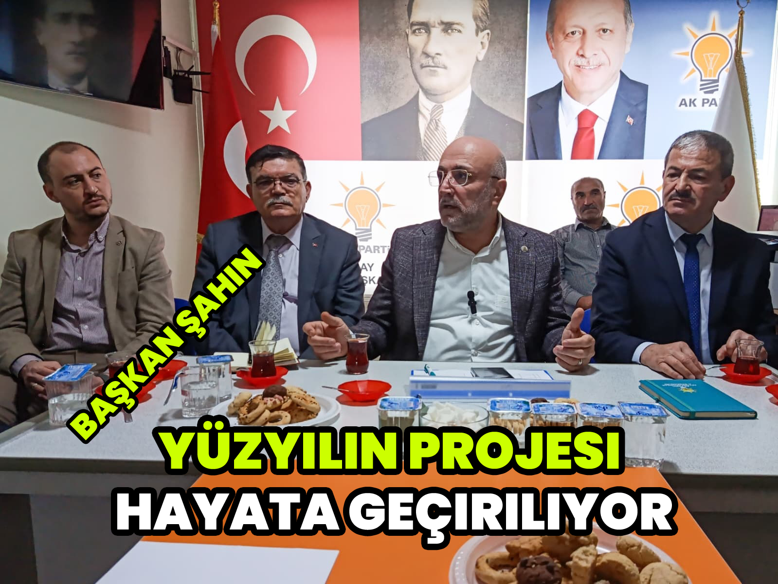 Başkan Şahin Yüzyılın projesi hayata geçiriliyor