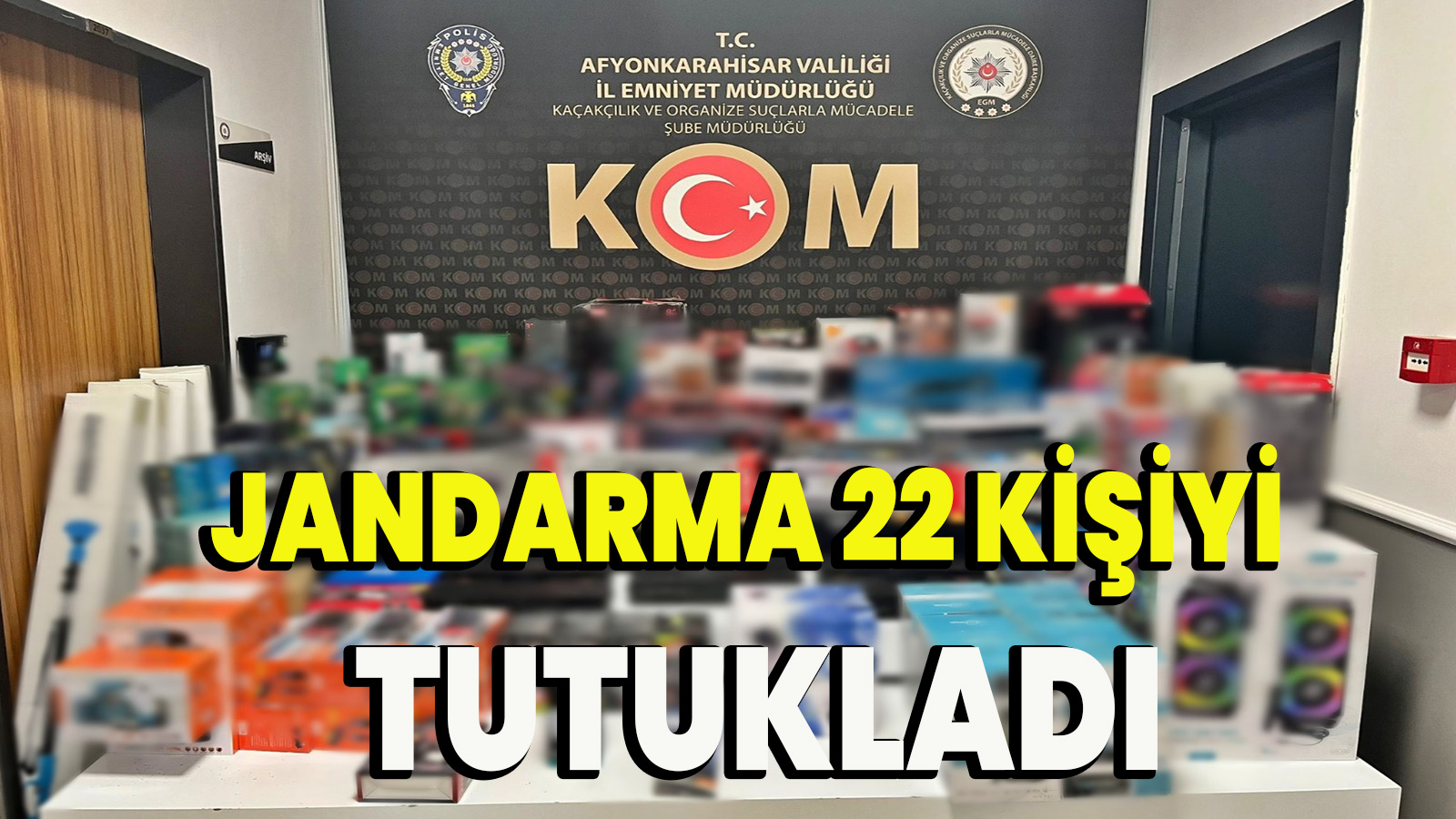 Jandarma 22 kişiyi tutukladı