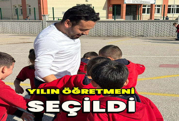 Yılın öğretmeni seçildi