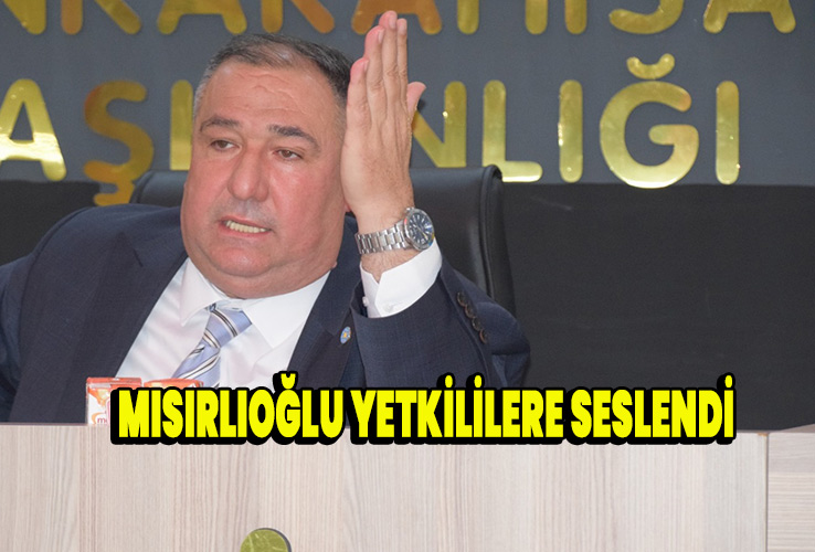 Mısırlıoğlu yetkililere seslendi