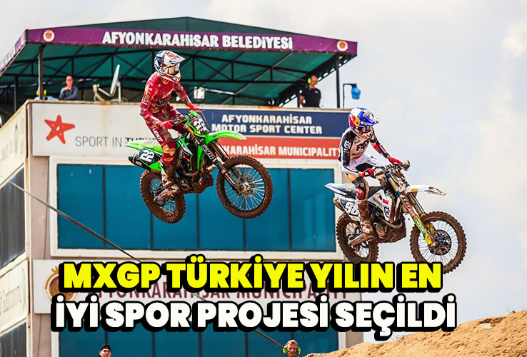 MXGP Türkiye yılın en iyi spor projesi seçildi