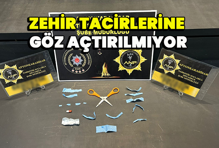 Zehir tacirlerine göz açtırılmıyor