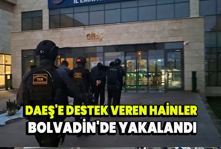 DAEŞ'e destek veren hainler Bolvadin'de yakalandı