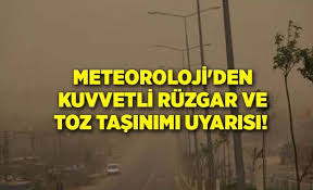 Bölgemizde 2 gün boyunca Toz Taşınımı Bekleniyor!