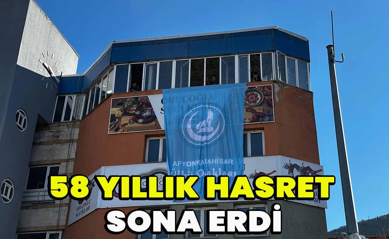 58 yıllık hasret sona erdi