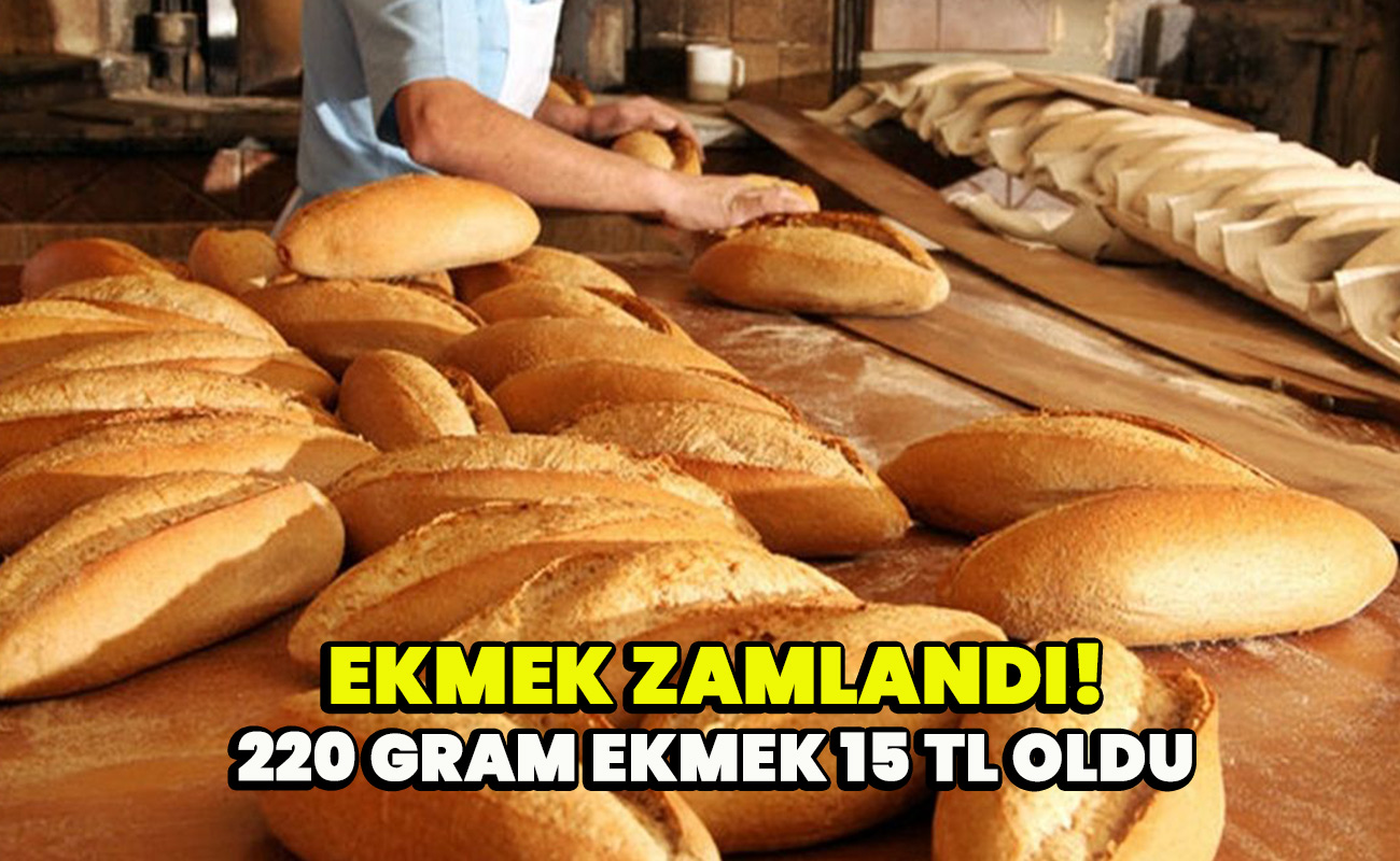 Afyon’da Ekmek Zamlandı! 220 Gram Ekmek 15 TL Oldu