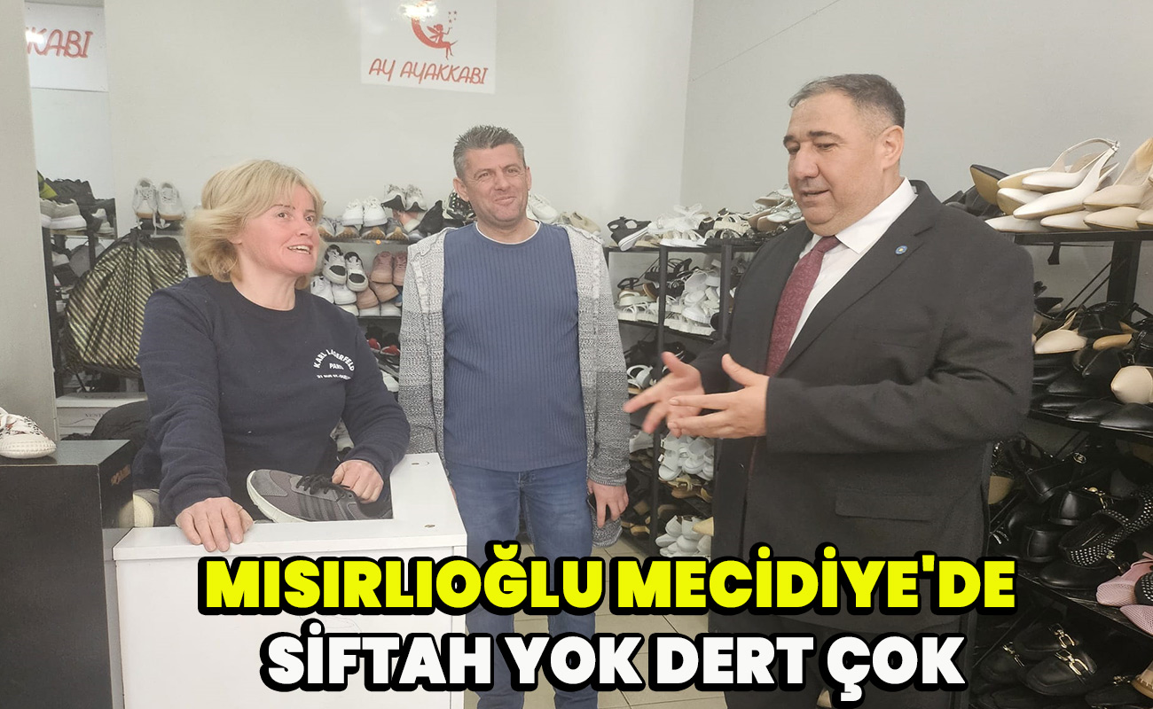 Mısırlıoğlu Mecidiye'de siftah yok Dert çok