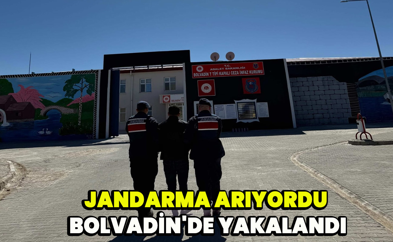Jandarma arıyordu Bolvadin'de yakalandı