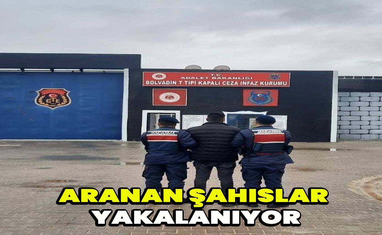 Aranan şahıslar yakalanıyor