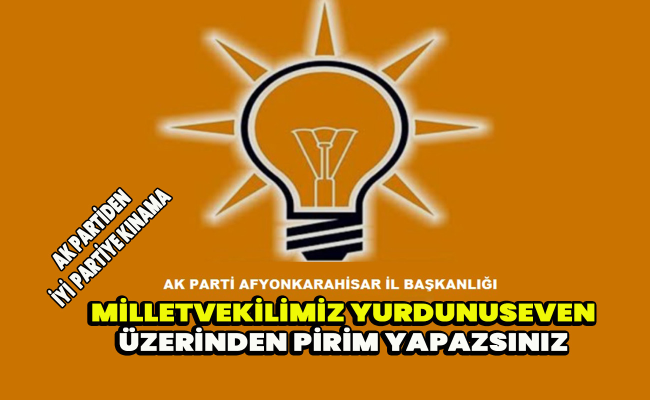 Milletvekilimiz Yurdunuseven üzerinden pirim yapazsınız 