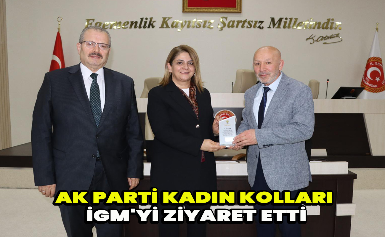 Ak Parti Kadın kollarından İGM'ye ziyaret