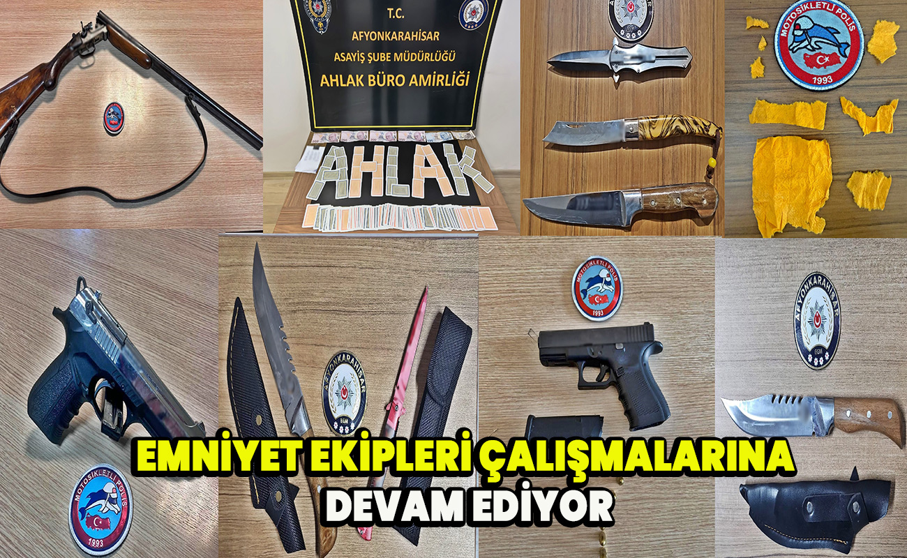 Emniyet ekipleri çalışmalarına devam ediyor