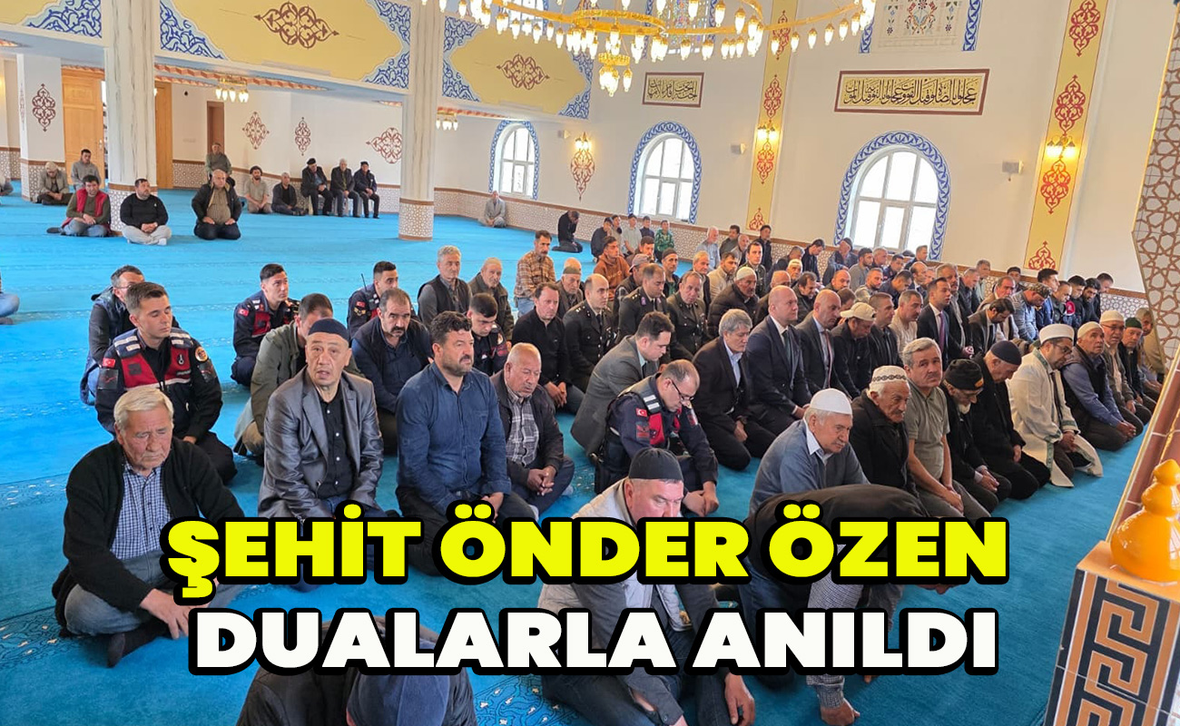 Şehit Önder Özen Dualarla Anıldı