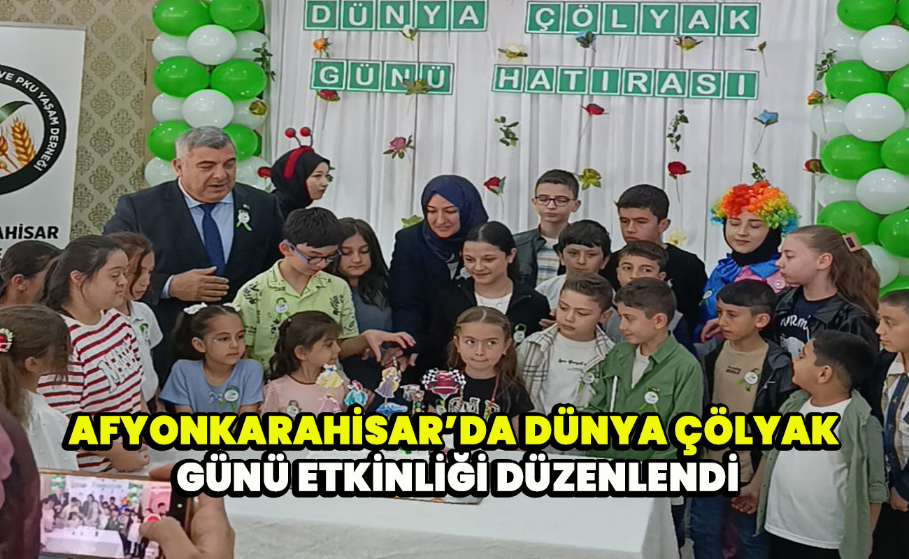 Afyonkarahisar’da Dünya Çölyak Günü Etkinliği Düzenlendi
