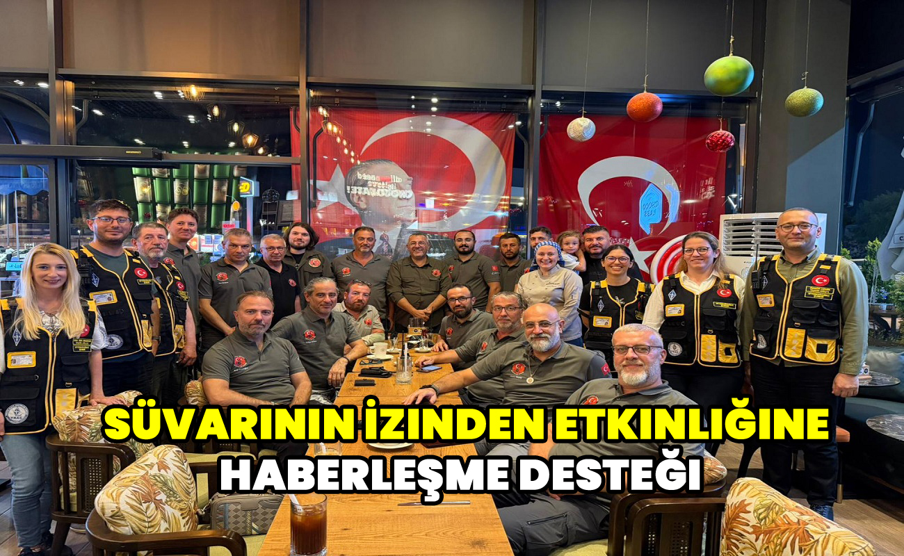 Süvarinin İzinden Etkinliğine Haberleşme Desteği