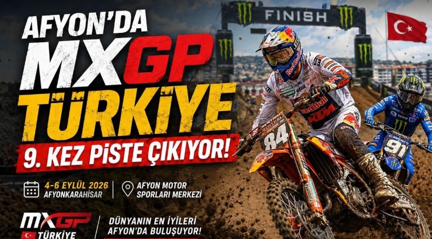 Afyonkarahisar’da motor sporları heyecanı yeniden başlıyor: MXGP 9. kez piste çıkıyor