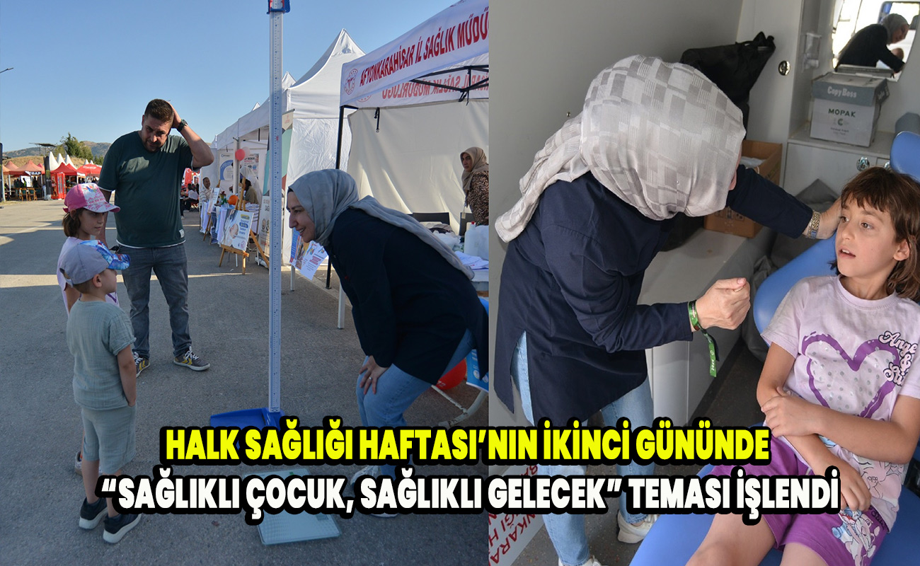 Halk Sağlığı Haftası’nın İkinci Gününde “Sağlıklı Çocuk, Sağlıklı Gelecek” Teması İşlendi