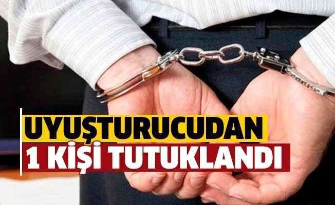 Afyonda Uyuşturucudan bir kişi tutuklandı