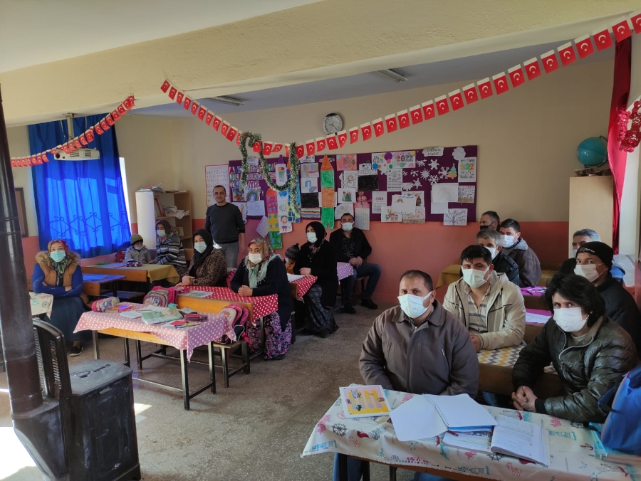 Kızılca ve Çevrepınar köylerinde seminer verildi