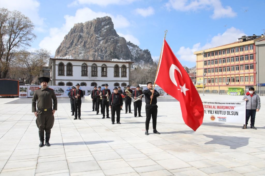 Afyon belediyesi bando takımı İlk etkinliğini yaptı