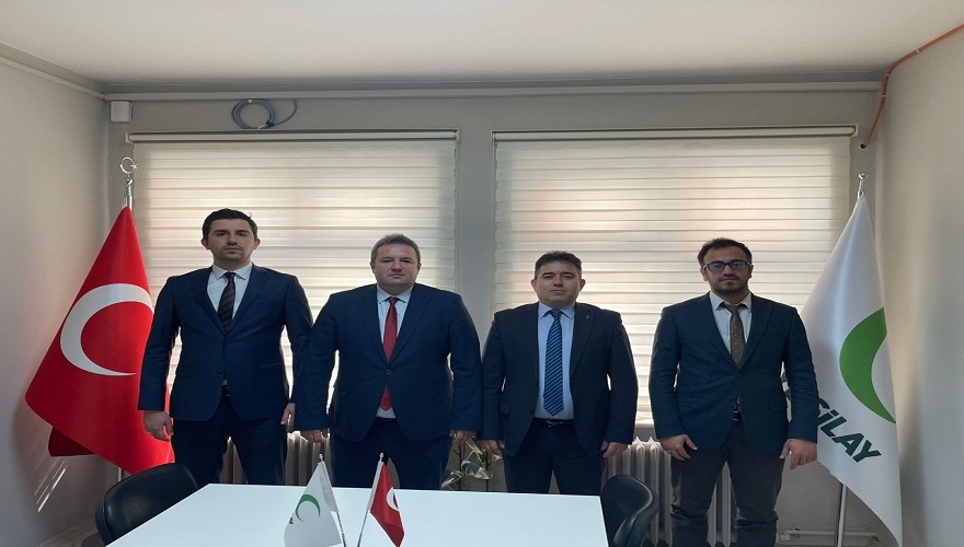 İl Sağlık Müdürülüğünden Yeşilay'a Ziyaret