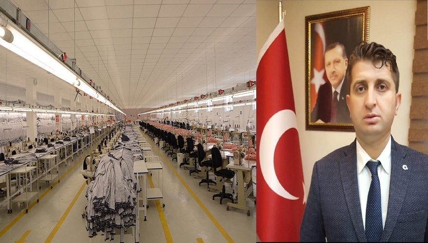 Düzağaç’ta tekstil fabrikası bölgeye hizmet veriyor