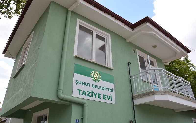 Şuhut Belediyesi Cenaze Hizmetleri Binası Tamamlanıyor
