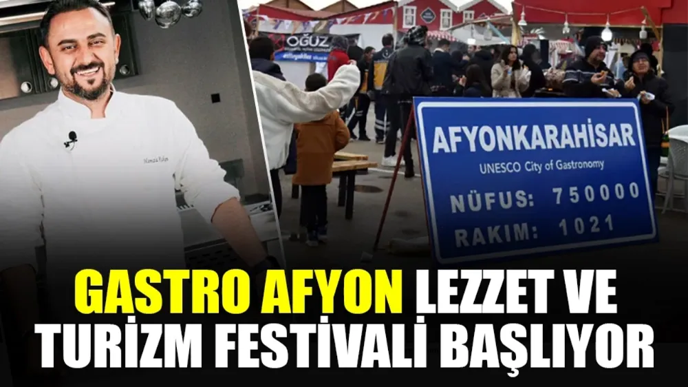 Lezzet ve turizm tutkunları gastronomi festivalinde buluştu