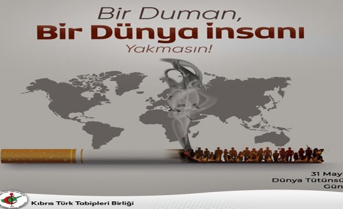 31 Mayıs Dünya Tütünsüz Günü-İzmarit Değil Tohum At!