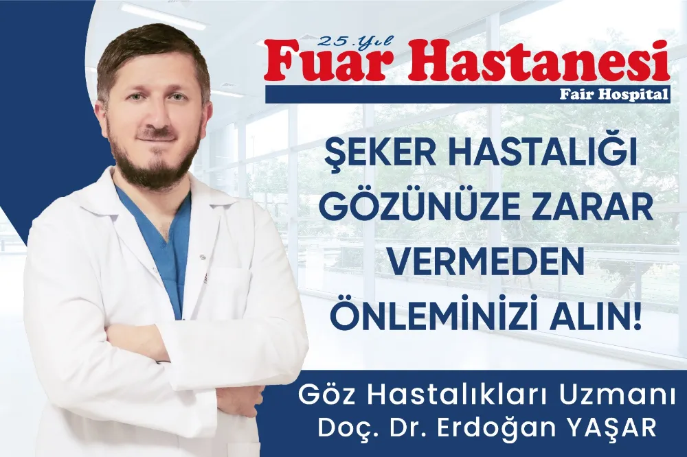 Şeker hastalığı gözünüze zarar vermeden önleminizi alın!