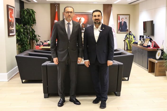 İl Başkanı Kavak Bakan yardımcısı Okumuş ile görüştü