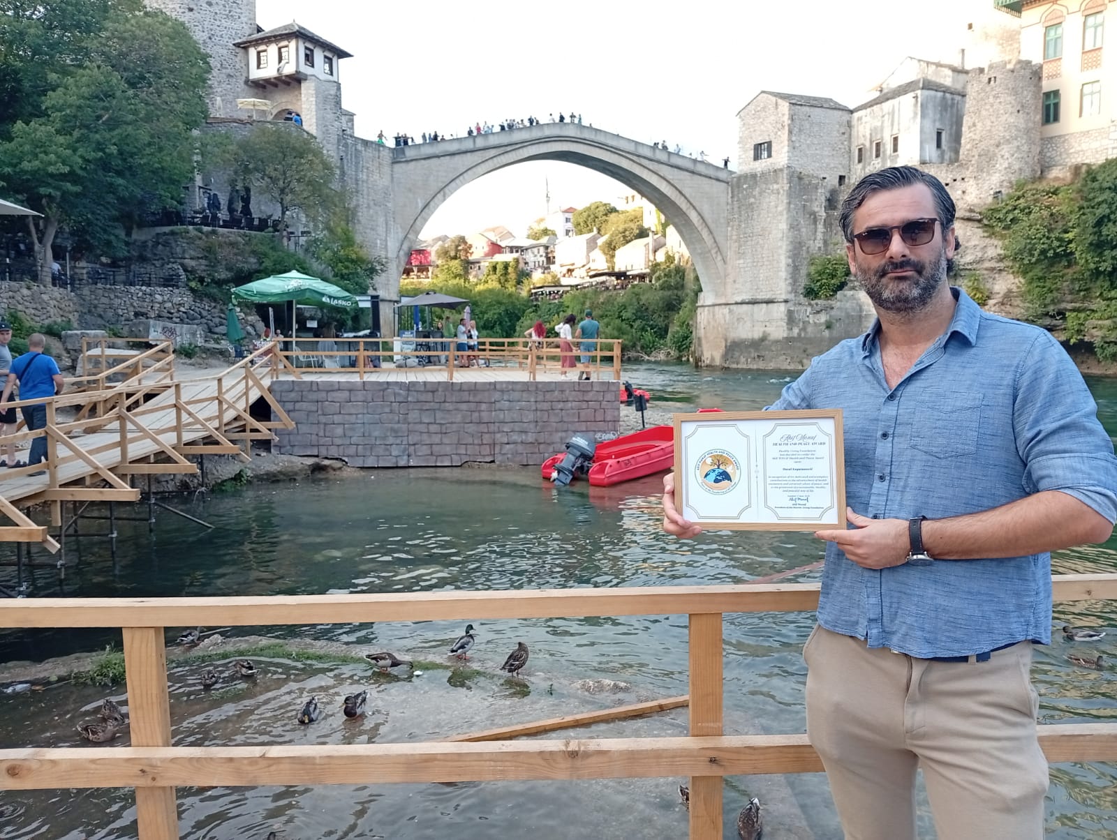 Akif Manaf Sağlık ve Barış Ödülü” Şimdi de Bosna Hersek’te