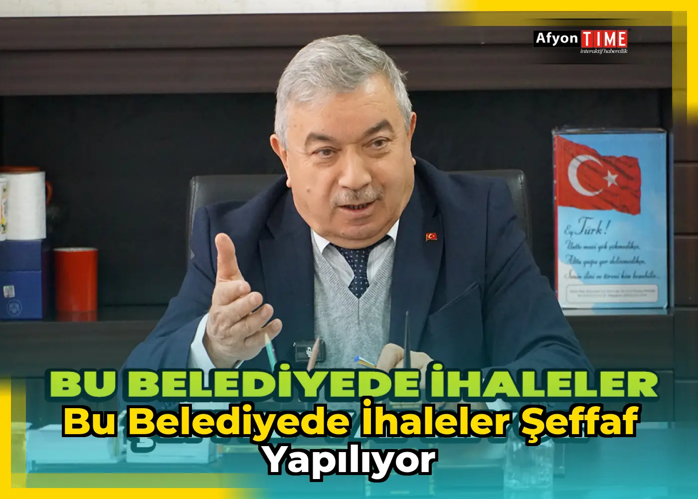 Bu Belediyede İhaleler Şeffaf Yapılıyor